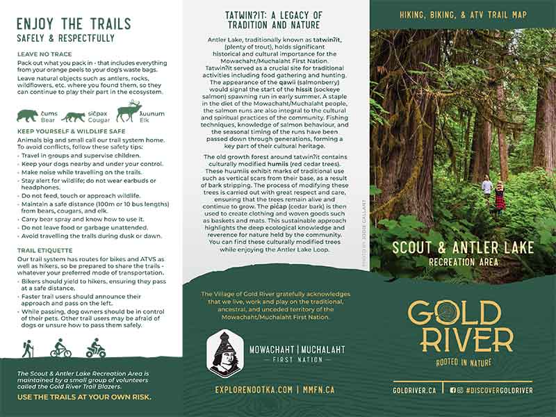 Antler and Scout Lakes Recreation Area Brochure